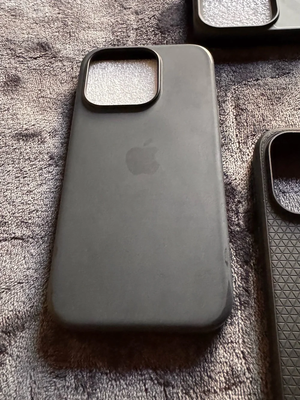 Apple iPhone 15pro Case Bundle — Black, Dark Brown, Gray